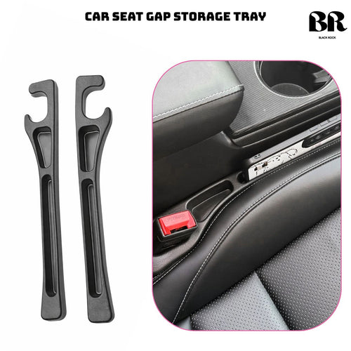 CAR SEAT GAP STORAGE TRAY